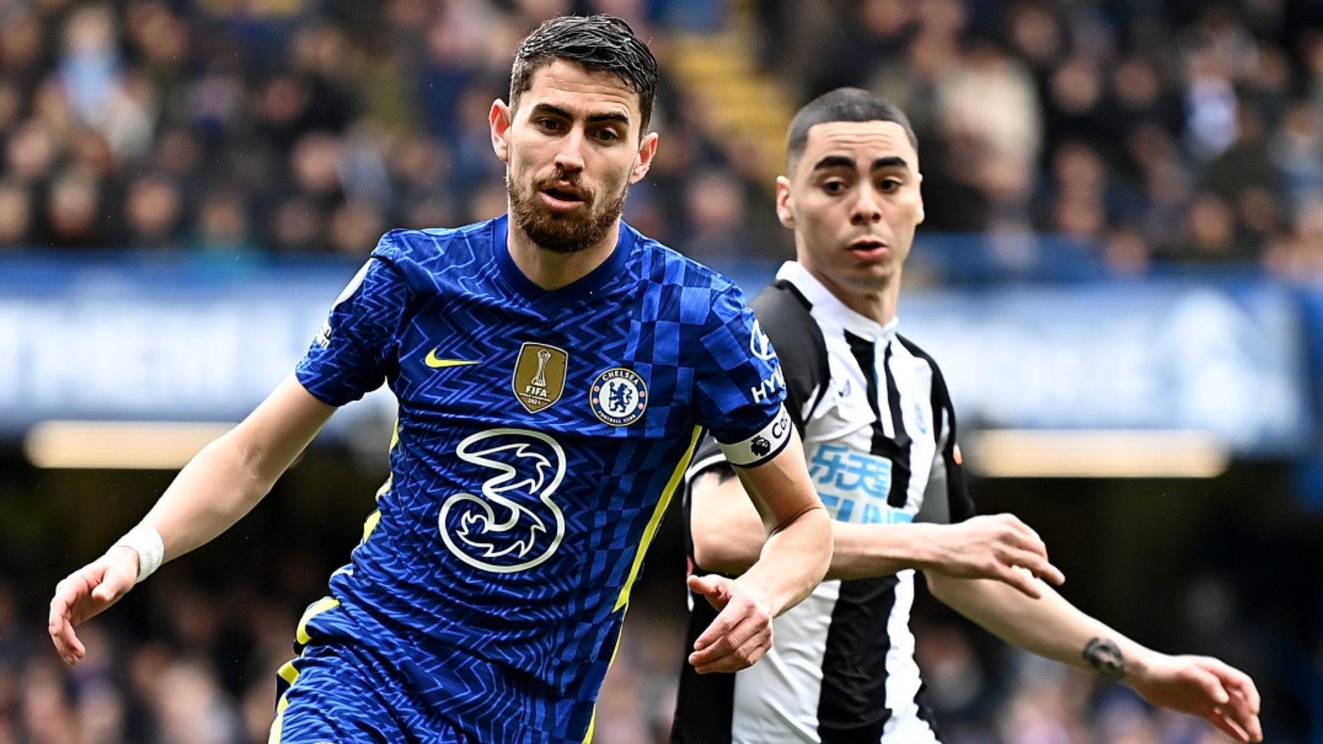Jorginho Chelsea Miguel Almiron Newcastle United 2021-22
