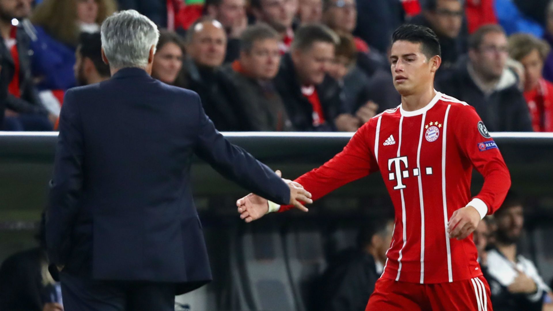 James Rodríguez & Ancelotti Bayern Munich