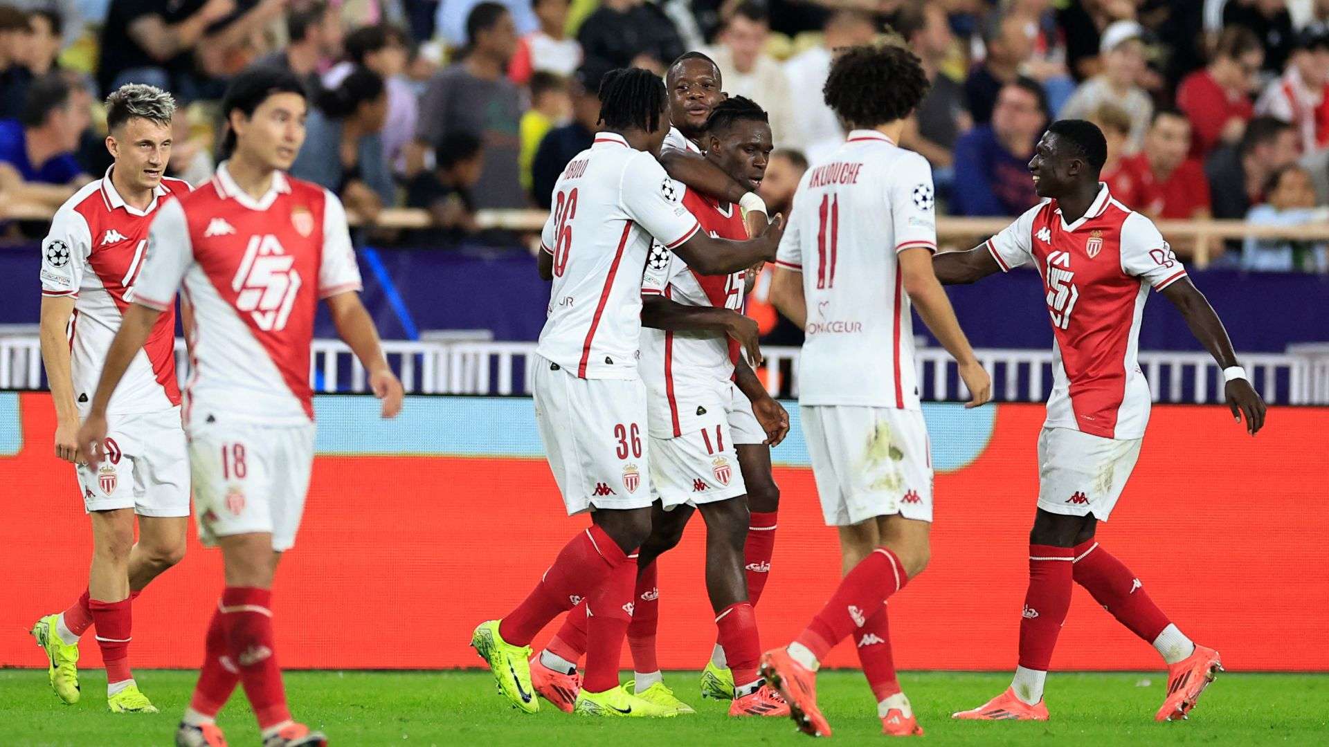Wilfried Singo Monaco Red Star Belgrade Champions League