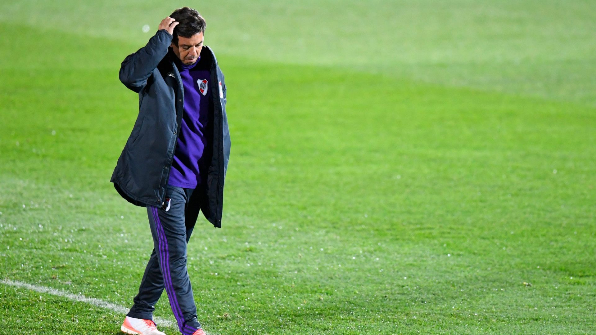Marcelo Gallardo River Plate Entrenamiento Madrid 06122018