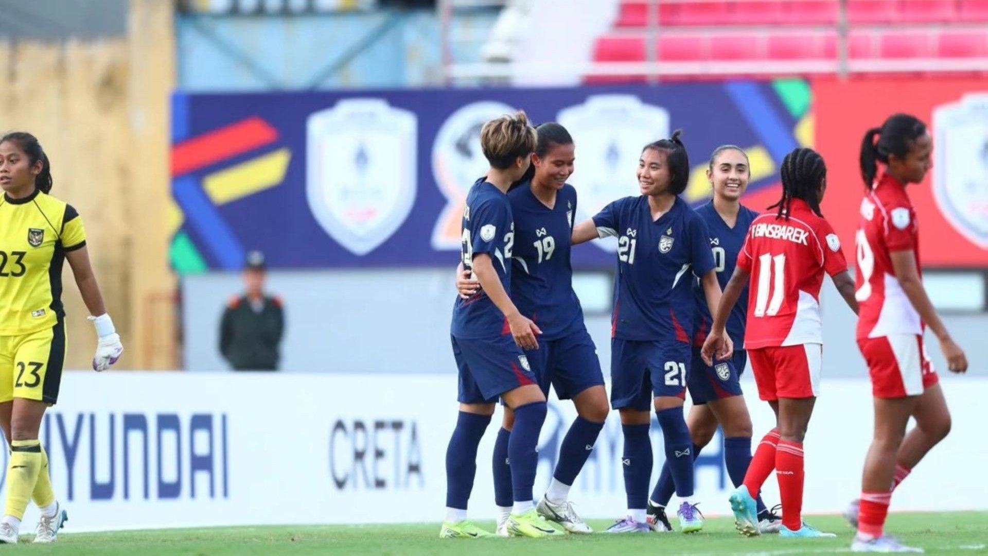 Thailand vs Timnas Wanita Indonesia - Piala AFF Wanita 2025