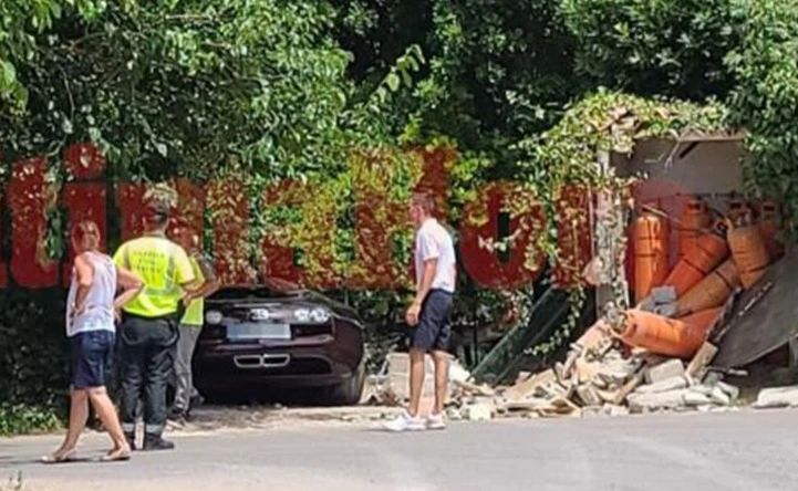 Ronaldo Bugatti Crash