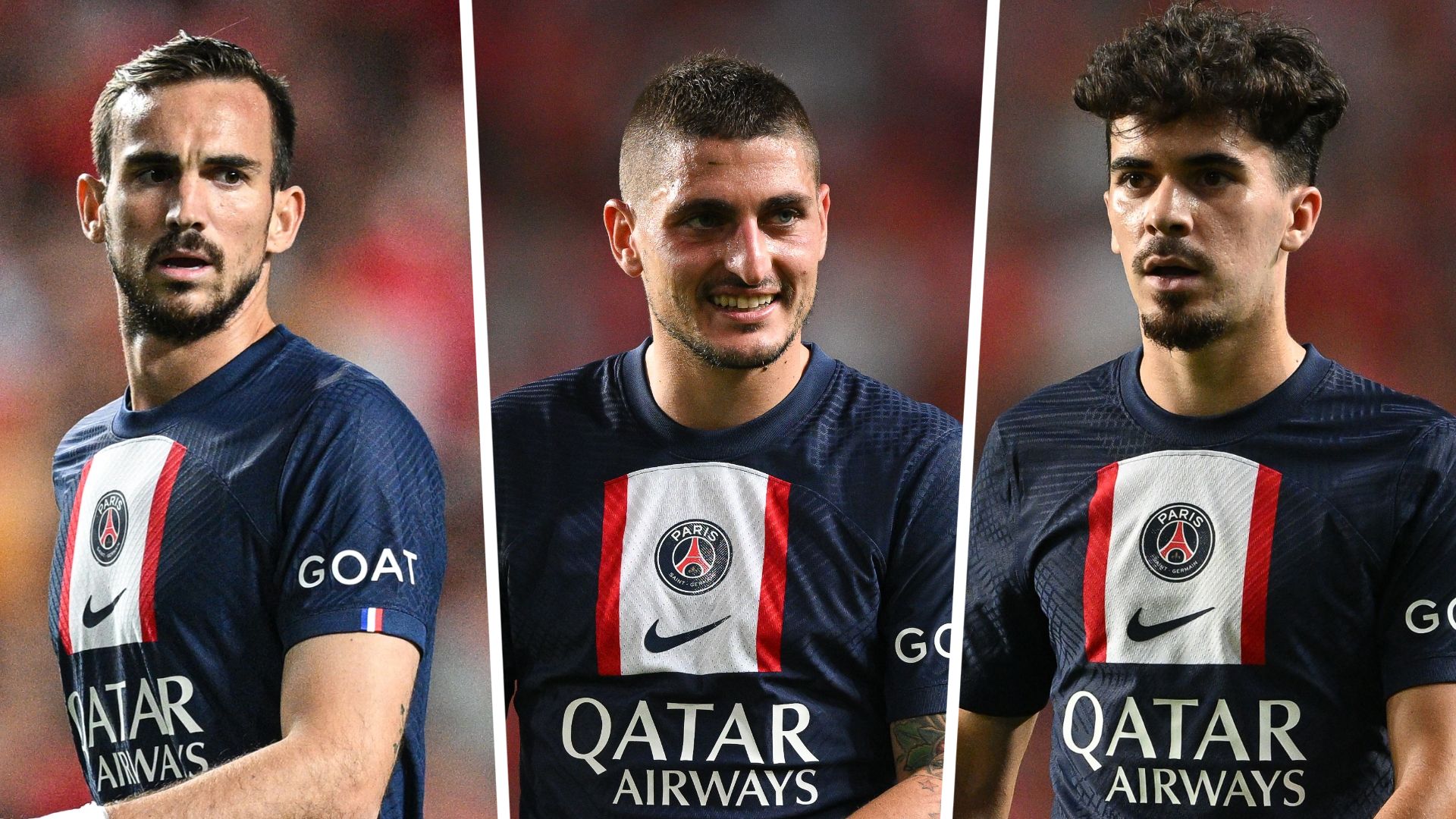 PSG Fabian Ruiz Marco Verratti Vitinha