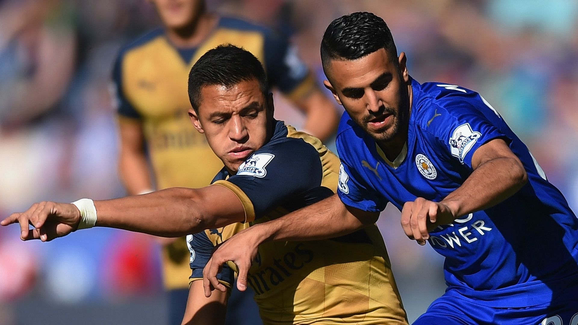 Alexis Sanchez Riyad Mahrez Leicester City Arsenal Premier League 26092015