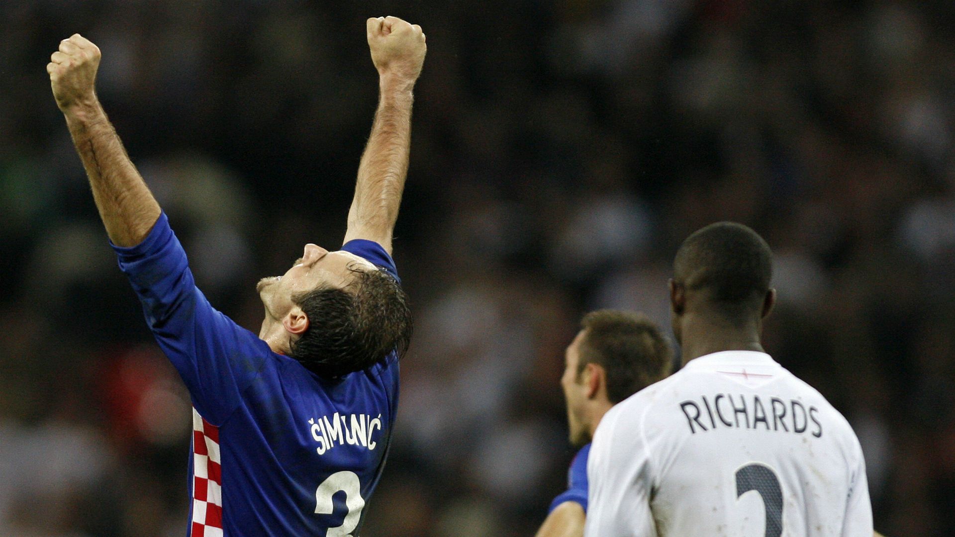josip simunic - england croatia - euro 2008 qualifier - 21112007