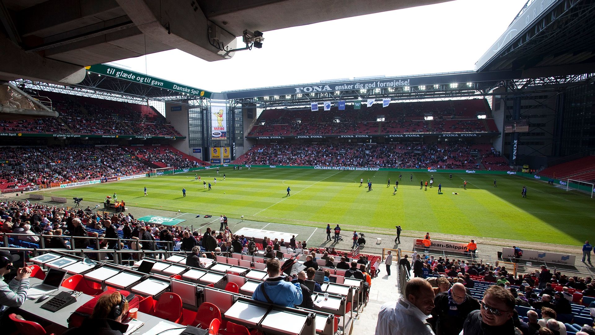 Parken Stadium Denmark general view