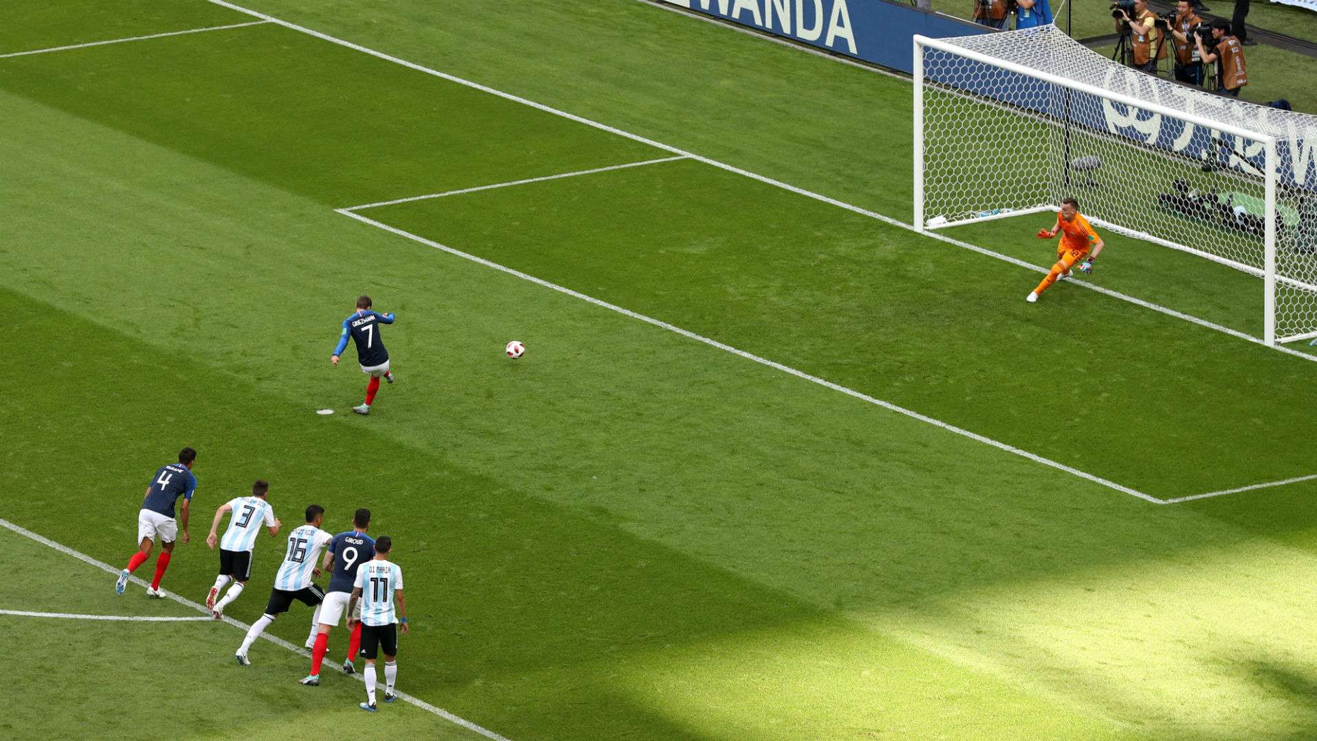 Griezmann Armani Argentina France Francia World Cup 2018 30062018