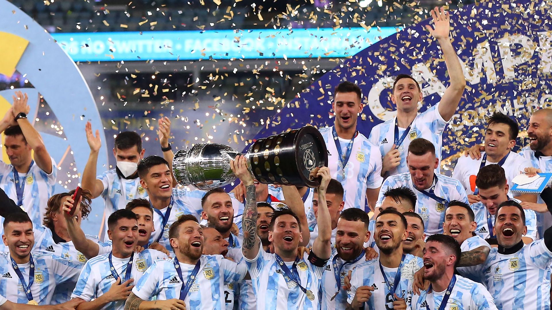 Argentina campeón Copa América 2021