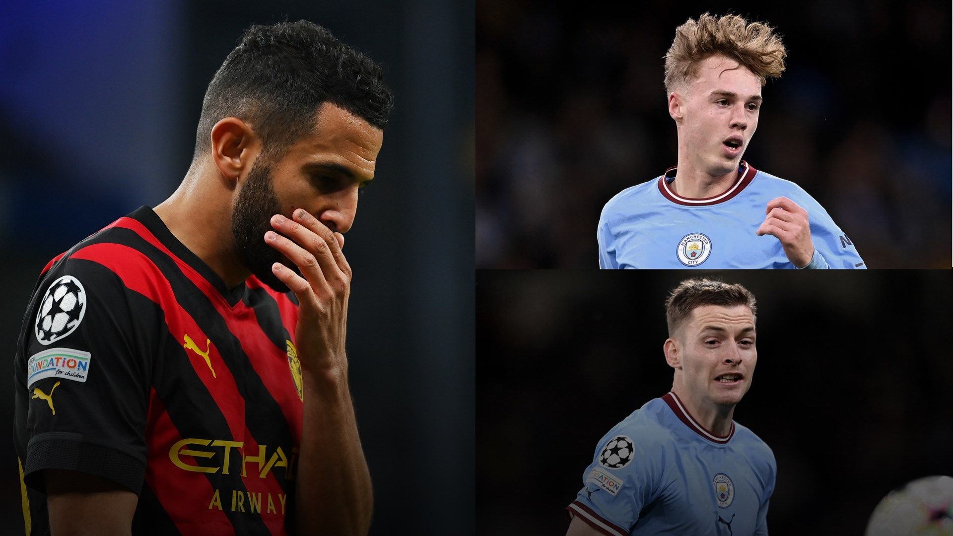 Man City-Palmer-Mahrez-Gomez split 