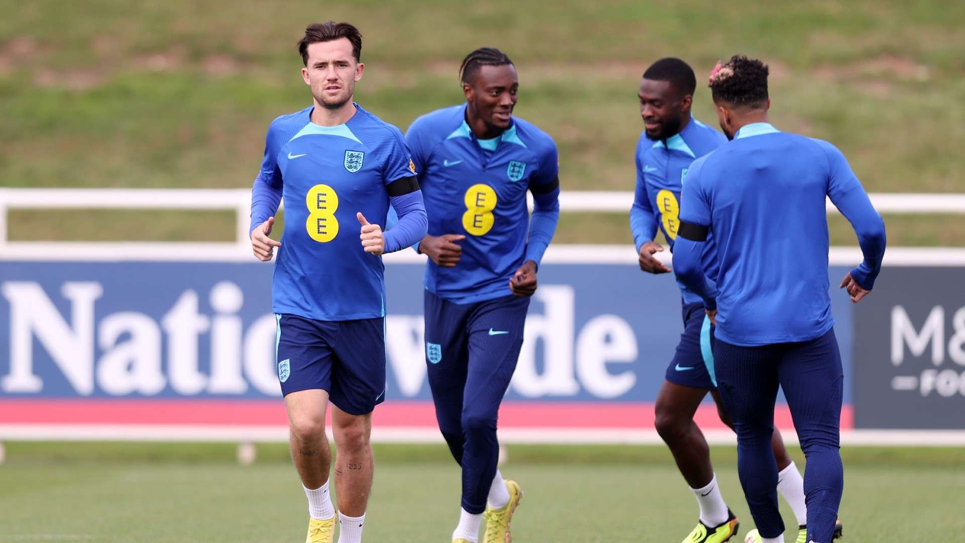 Ben Chilwell England training 2022