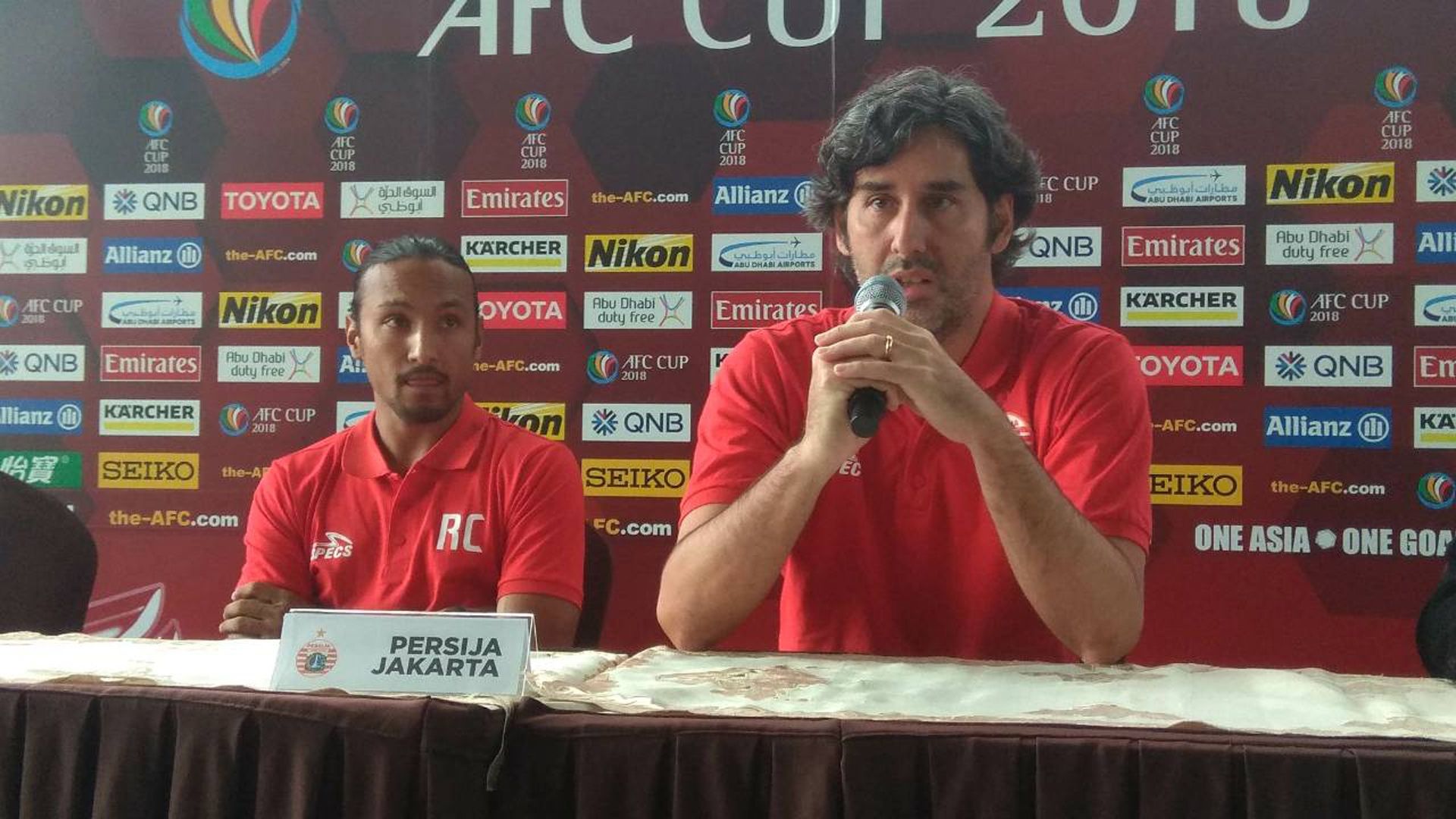 Stefano Cugurra & Rohit Chand - Persija Jakarta