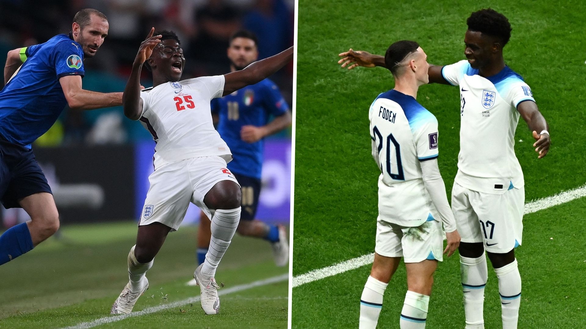 Saka Chiellini England Senegal