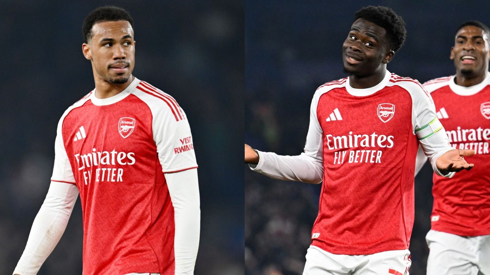 Arsenal Brighton Gabriel Bukayo Saka 2025-26