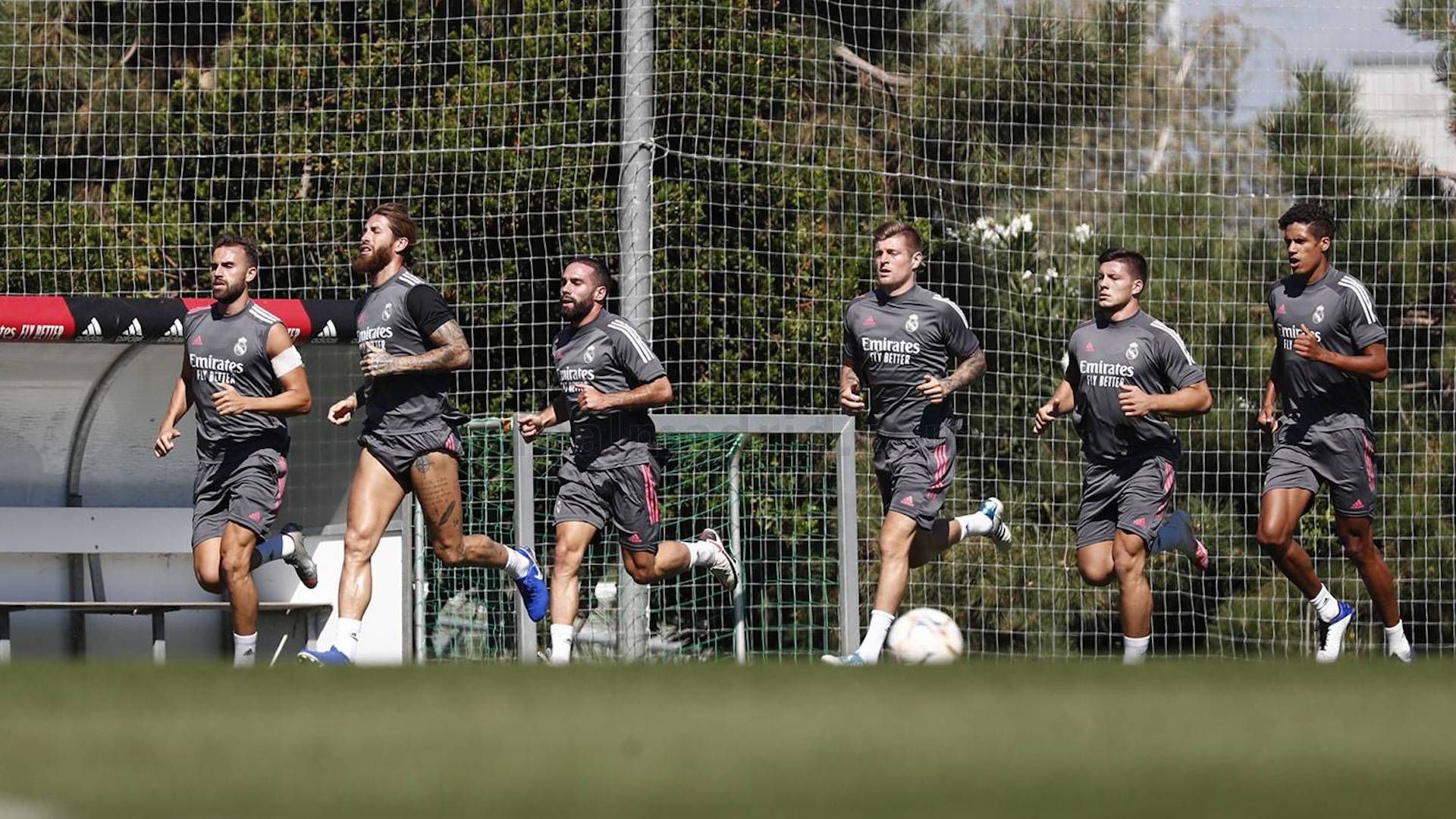 Real Madrid entrenamiento