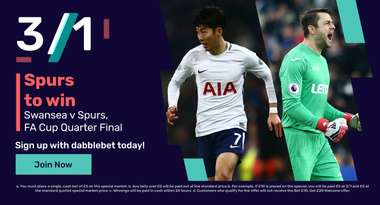 dabblebet Spurs Swansea offer