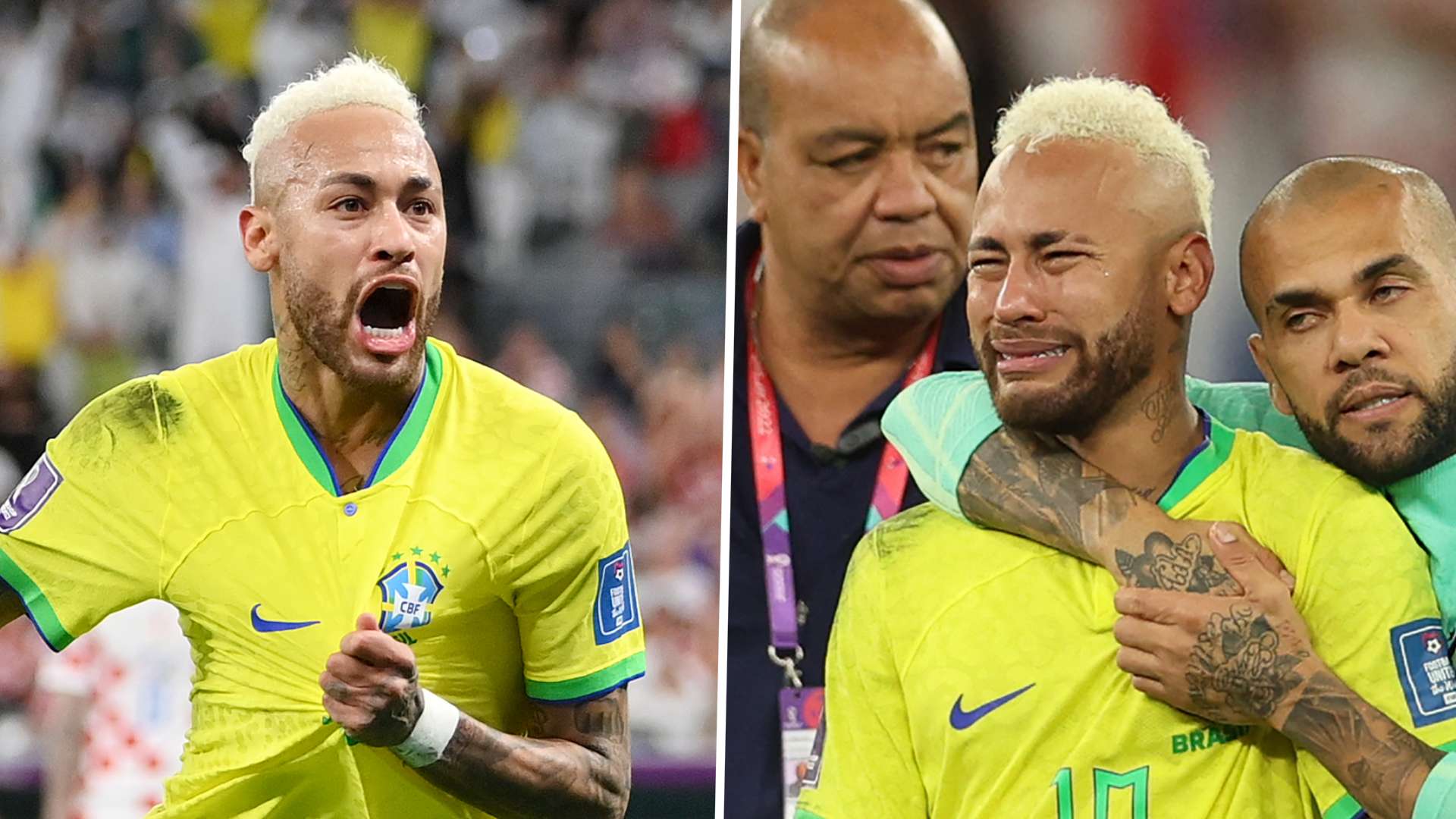 Neymar split Brazil Croatia