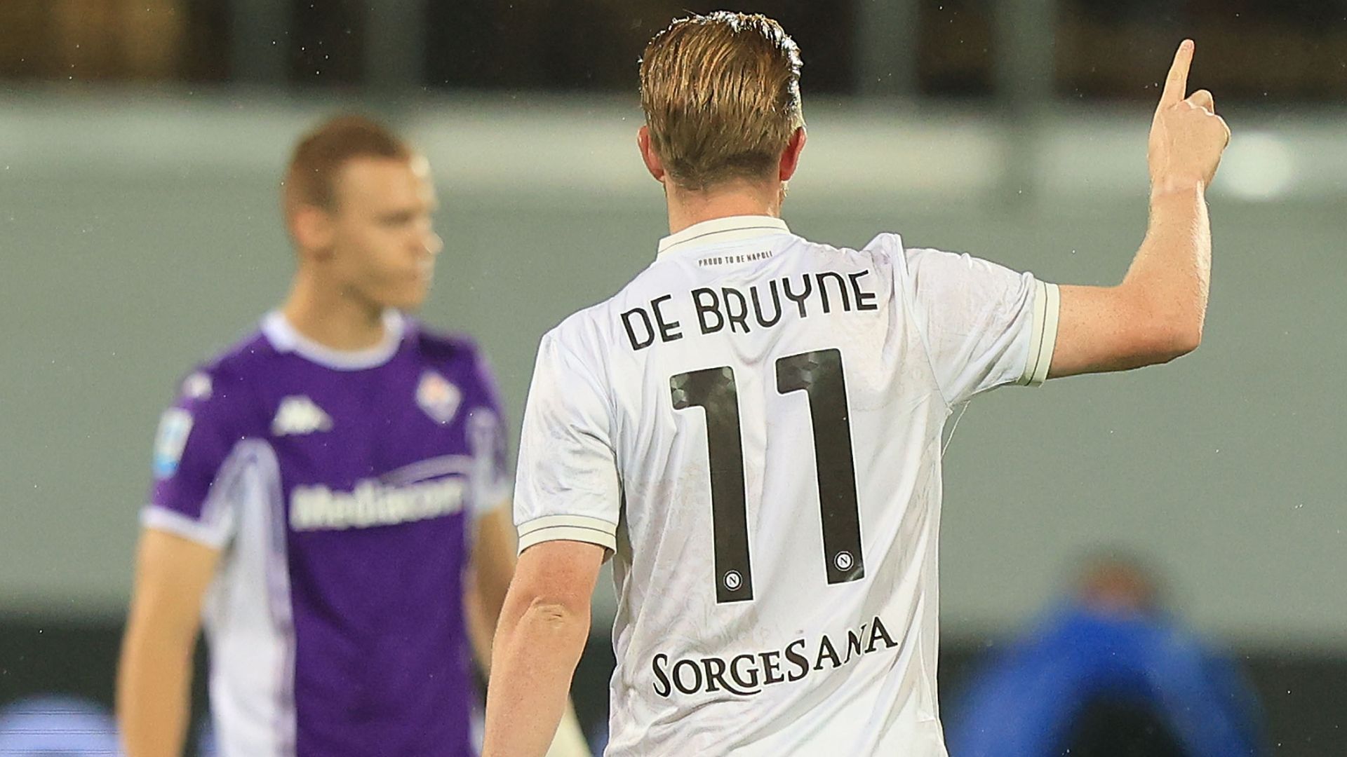 De Bruyne Fiorentina Napoli Serie A