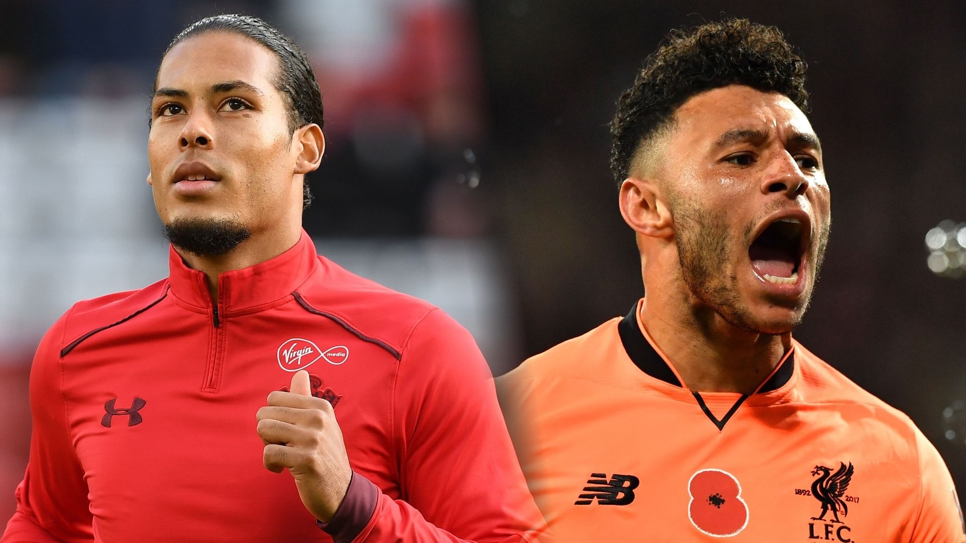 Virgil van Dijk, Alex Oxlade-Chamberlain