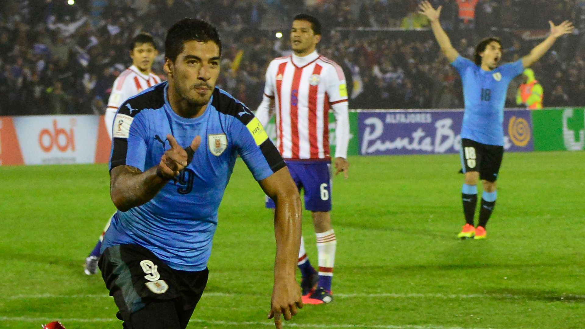 Suarez Uruguay Paraguay 05102016