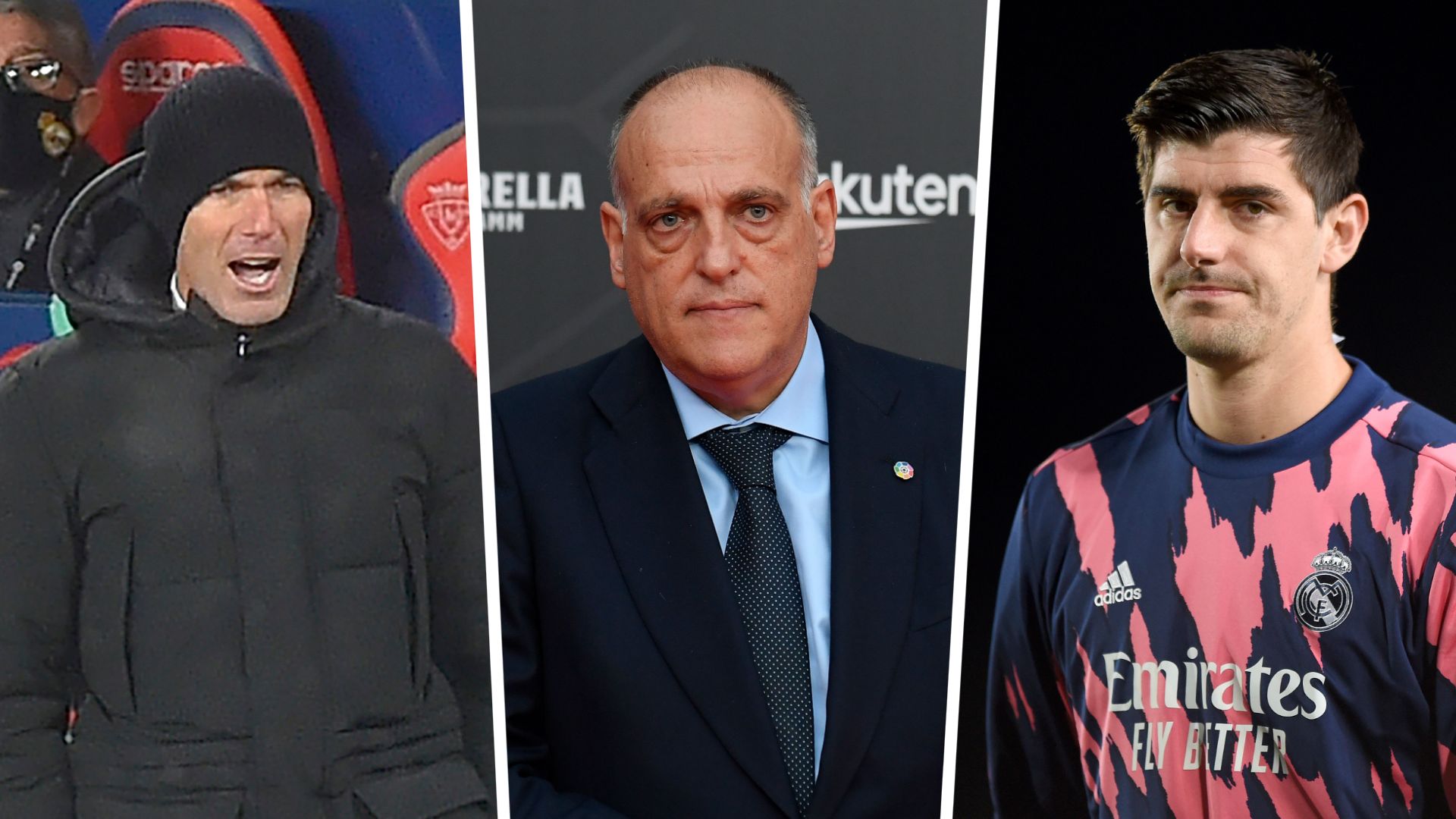 Zidane Tebas Courtois