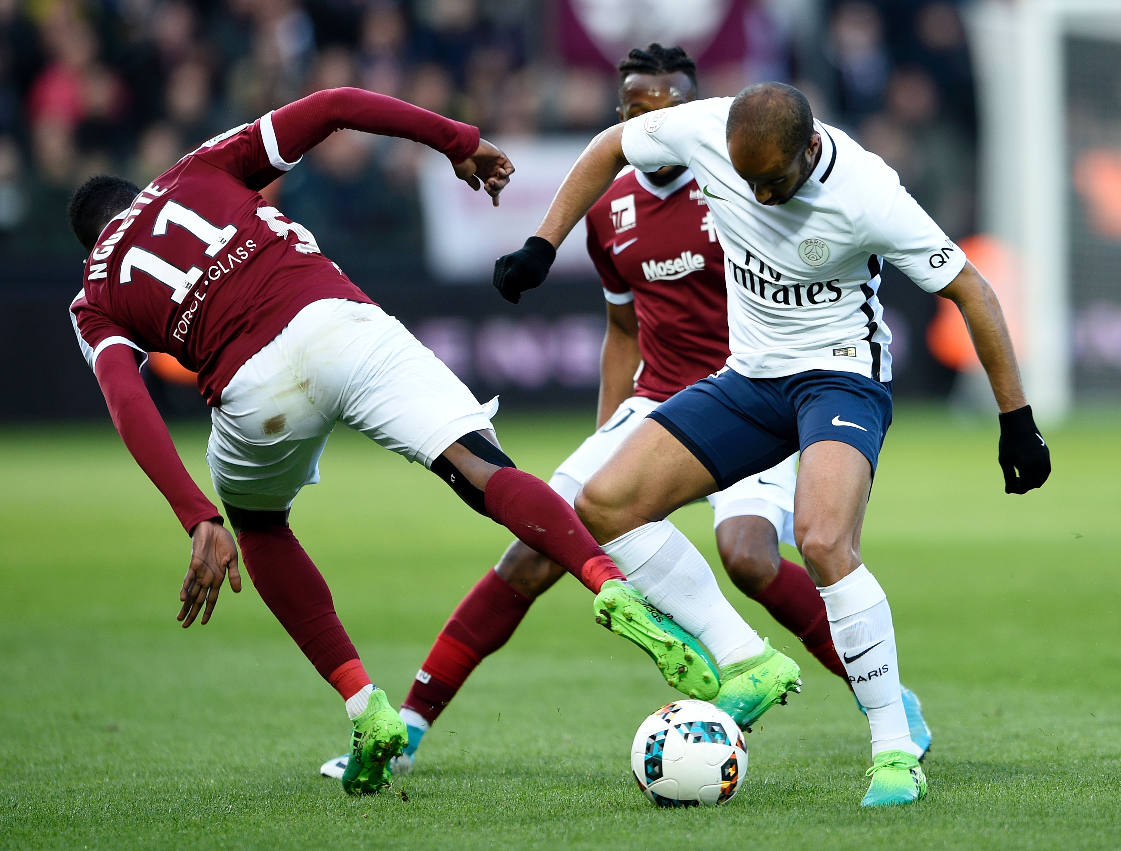 Lucas Moura Metz PSG Ligue 1 18042017