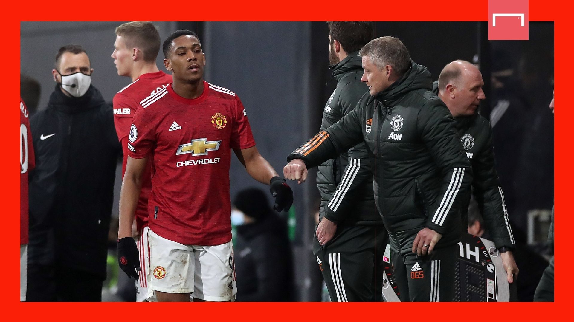 Anthony Martial Ole Gunnar Solskjaer Manchester United GFX