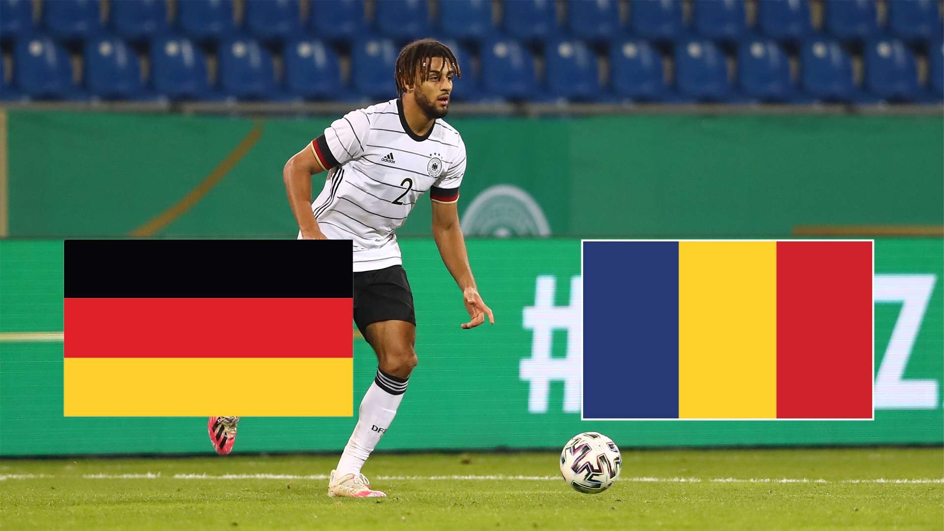 deutschland dfb-team Rumänien U21 EM-Qualifikation tv live-stream heute GFX