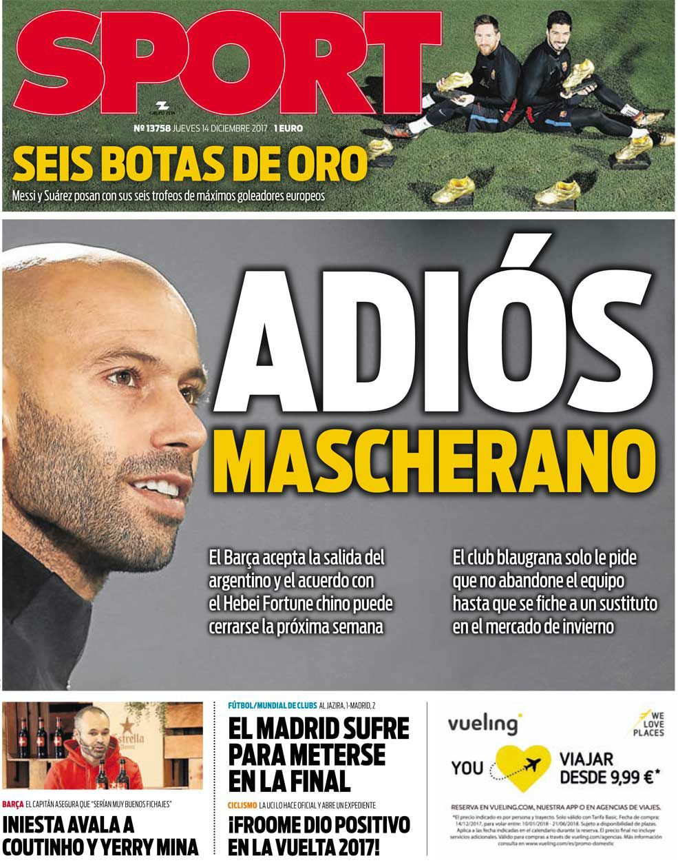 Mascherano Sport