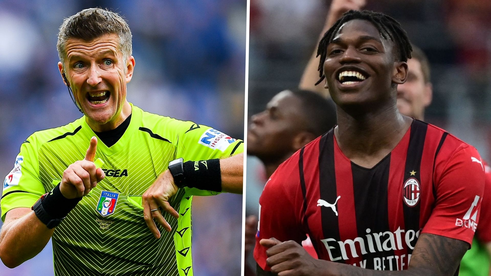 Daniele Orsato Rafael Leao Milan