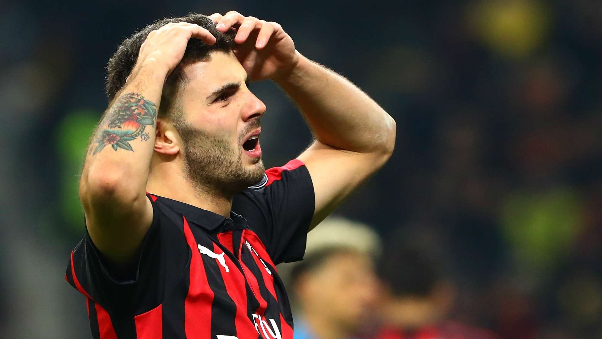 Patrick Cutrone Milan Napoli Serie A