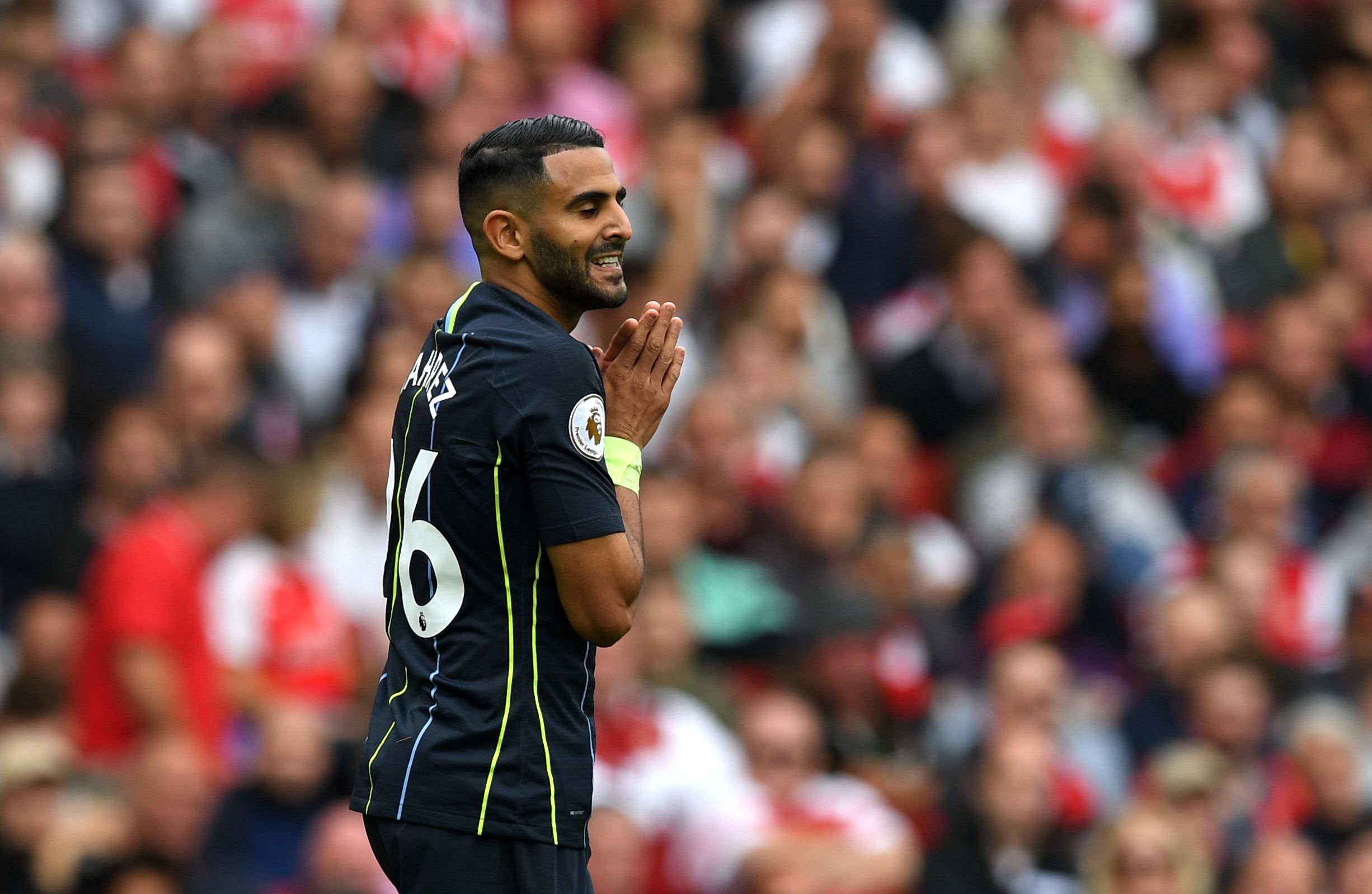 Mahrez Arsenal Manchester city