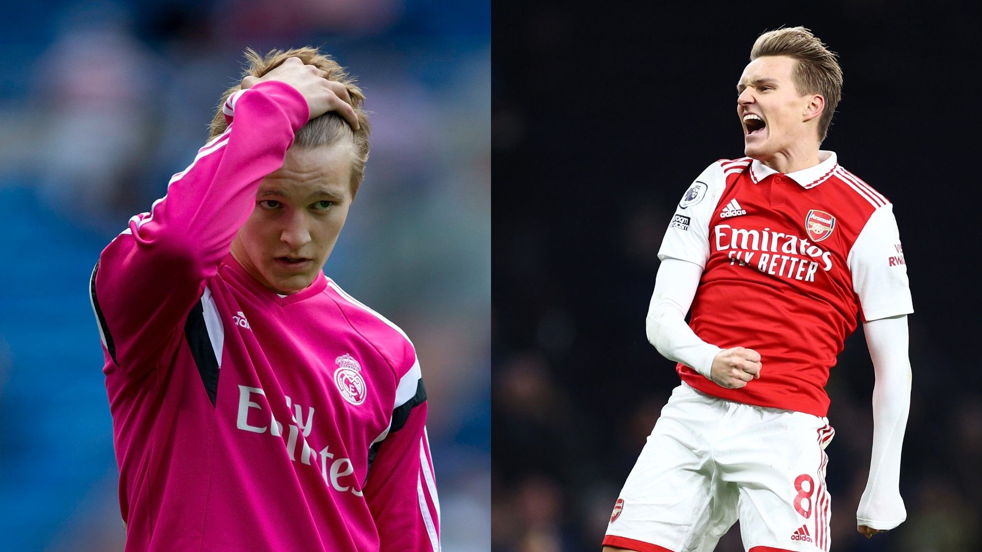 Martin Odegaard Arsenal Real Madrid