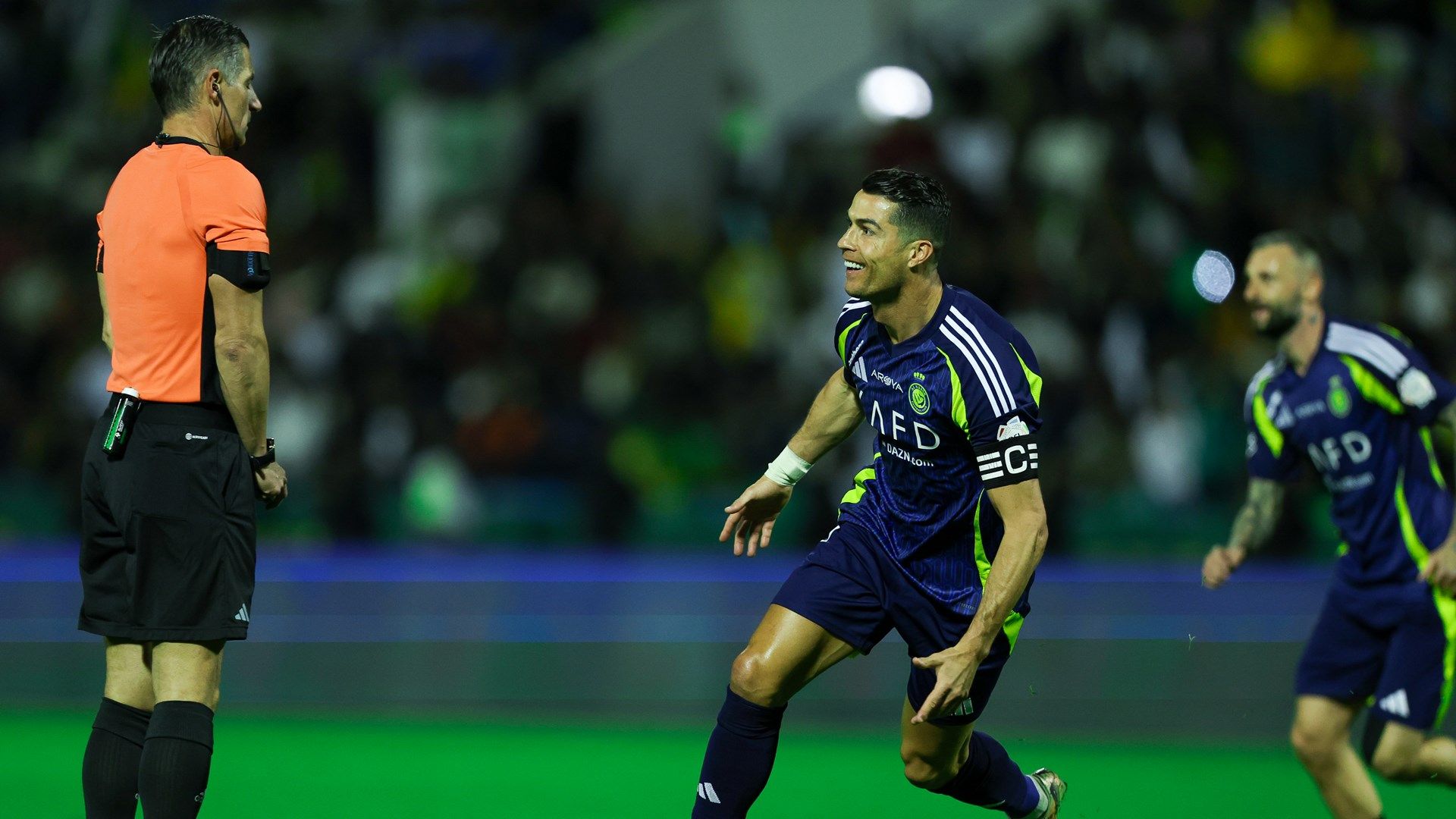 Nassr Khaleej Cristiano Ronaldo Referee Sidiropoulos