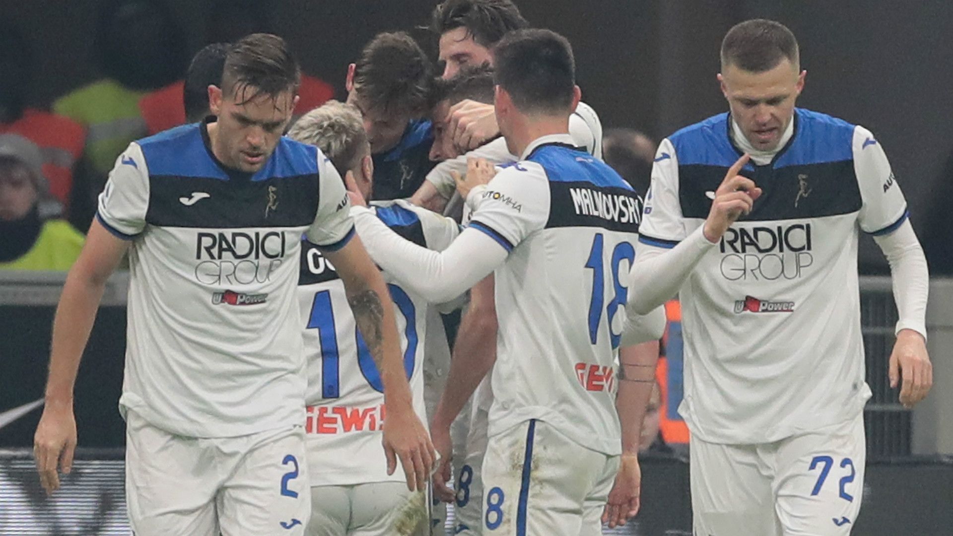Atalanta celebrate