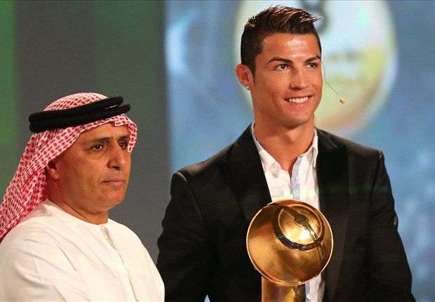 Cristiano Ronaldo Globe Soccer Awards 2013