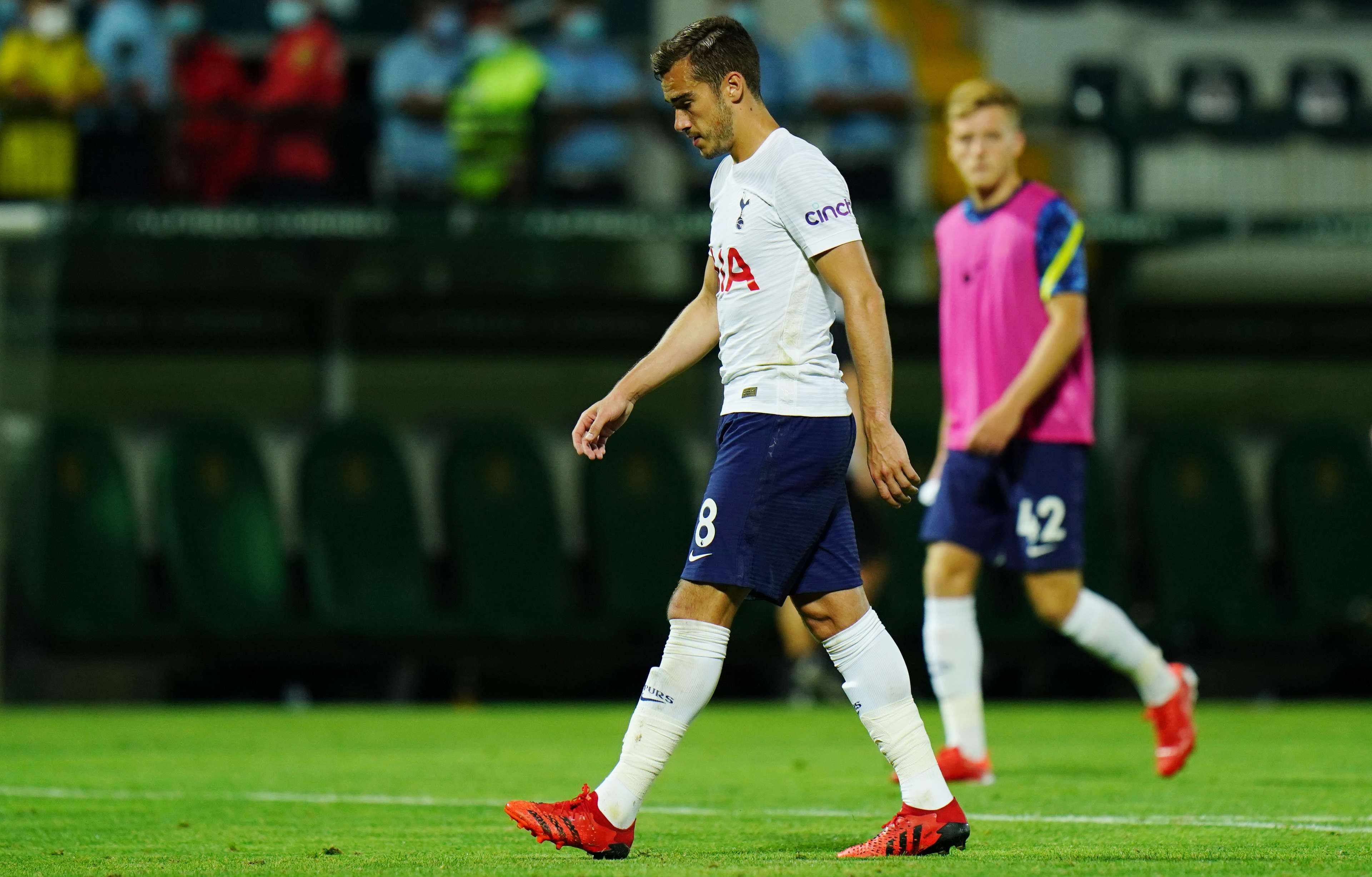 Harry Winks walks away Tottenham