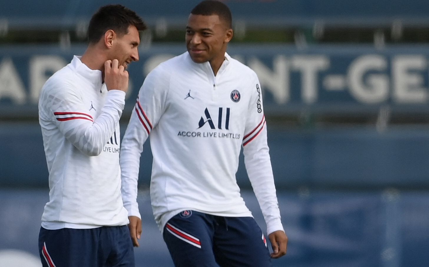 Kylian Mbappe Lionel Messi PSG