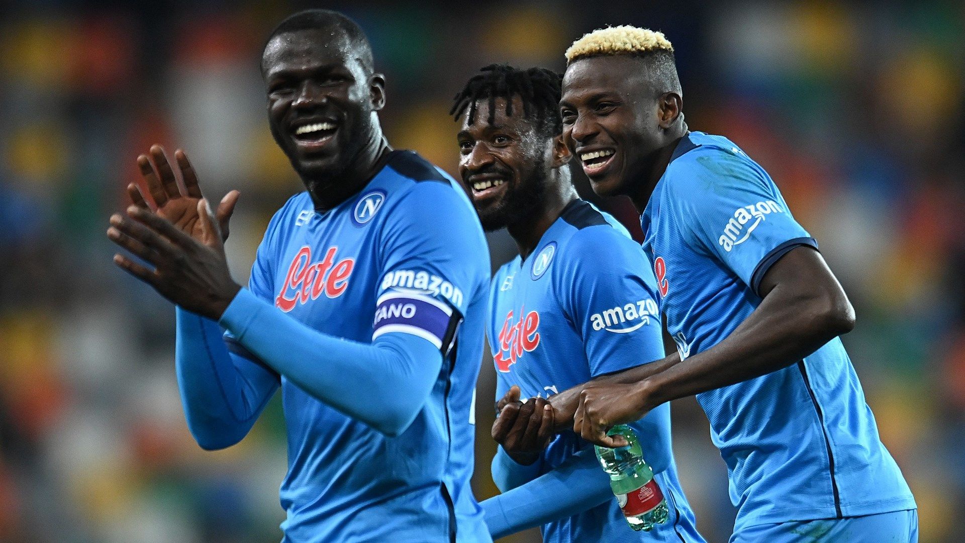 Kalidou Koulibaly Victor Osimhen Napoli 2021-22