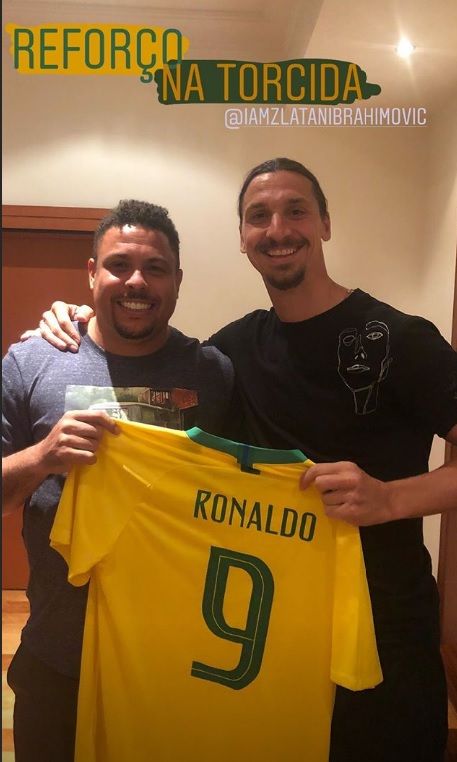 Ibrahimovic Ronaldo