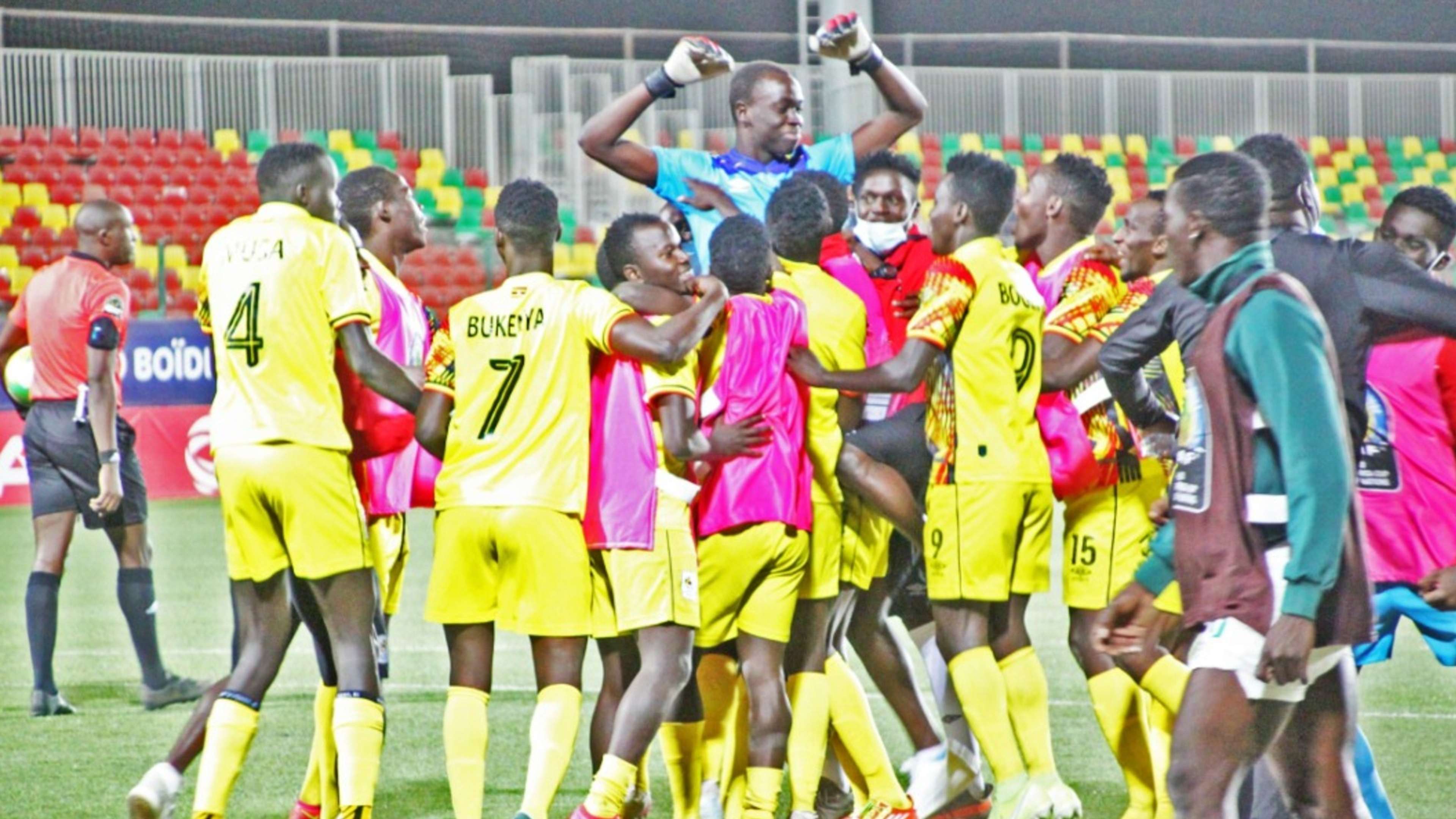 Uganda U20 in Mauritius tournament.
