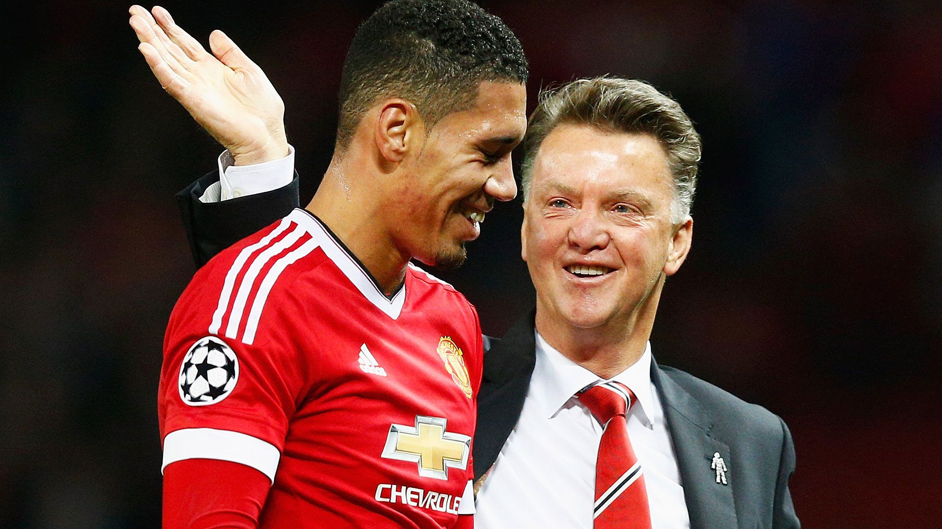 Memphis Depay Louis van Gaal Manchester United Champions League 30092015