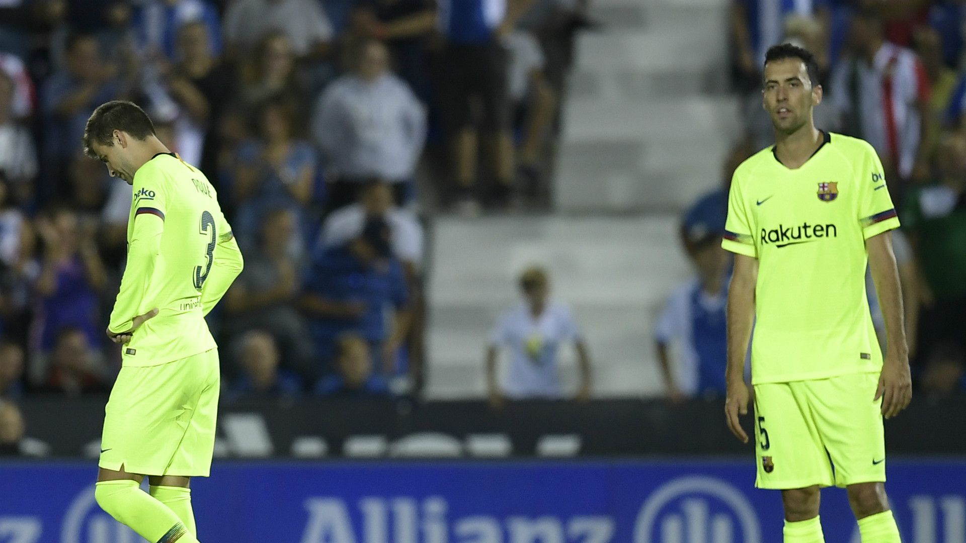 Pique Busquest Leganes Barcelona La Liga MD6