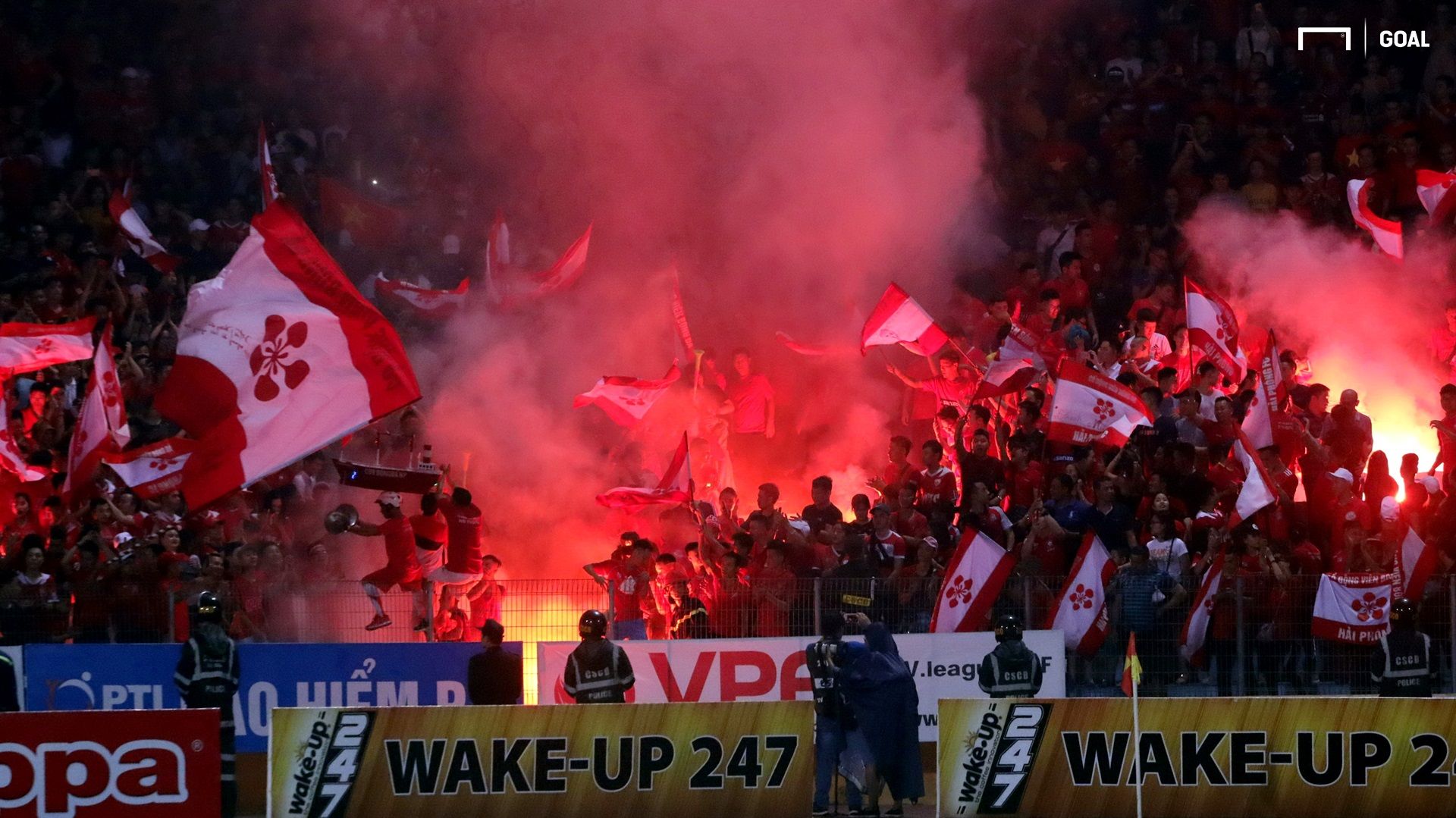 Red Flare Ha Noi vs Hai Phong V.League 2019