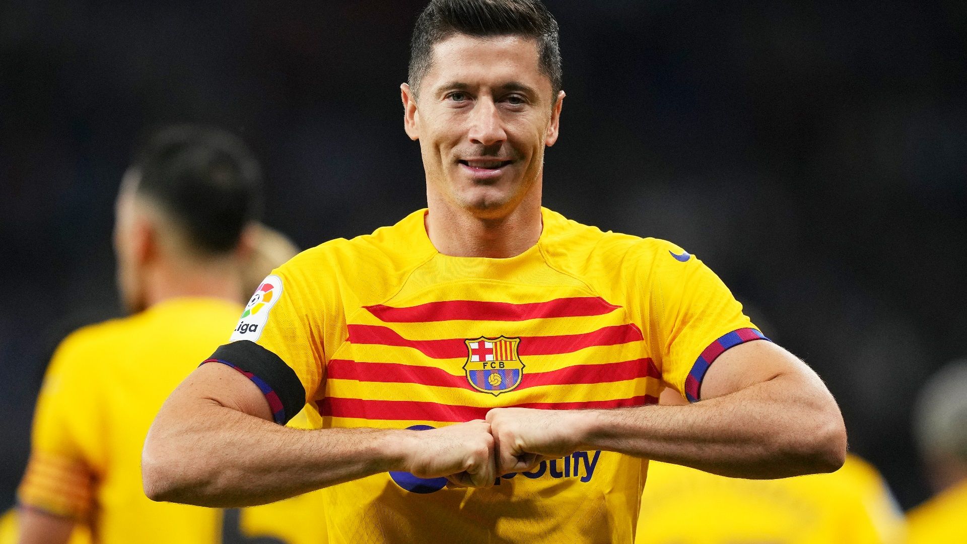 Lewandowski Barcelona Espanyol La Liga 14 05 2023