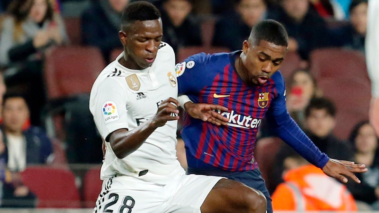 Vinicius Junior Malcom Barcelona Real Madrid Copa del Rey 06022019
