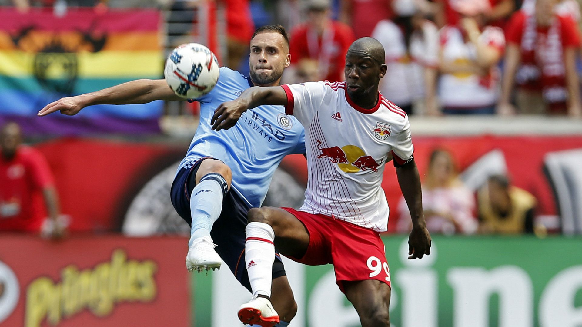 Bradley Wright-Phillips Maxime Chanot MLS 06242017
