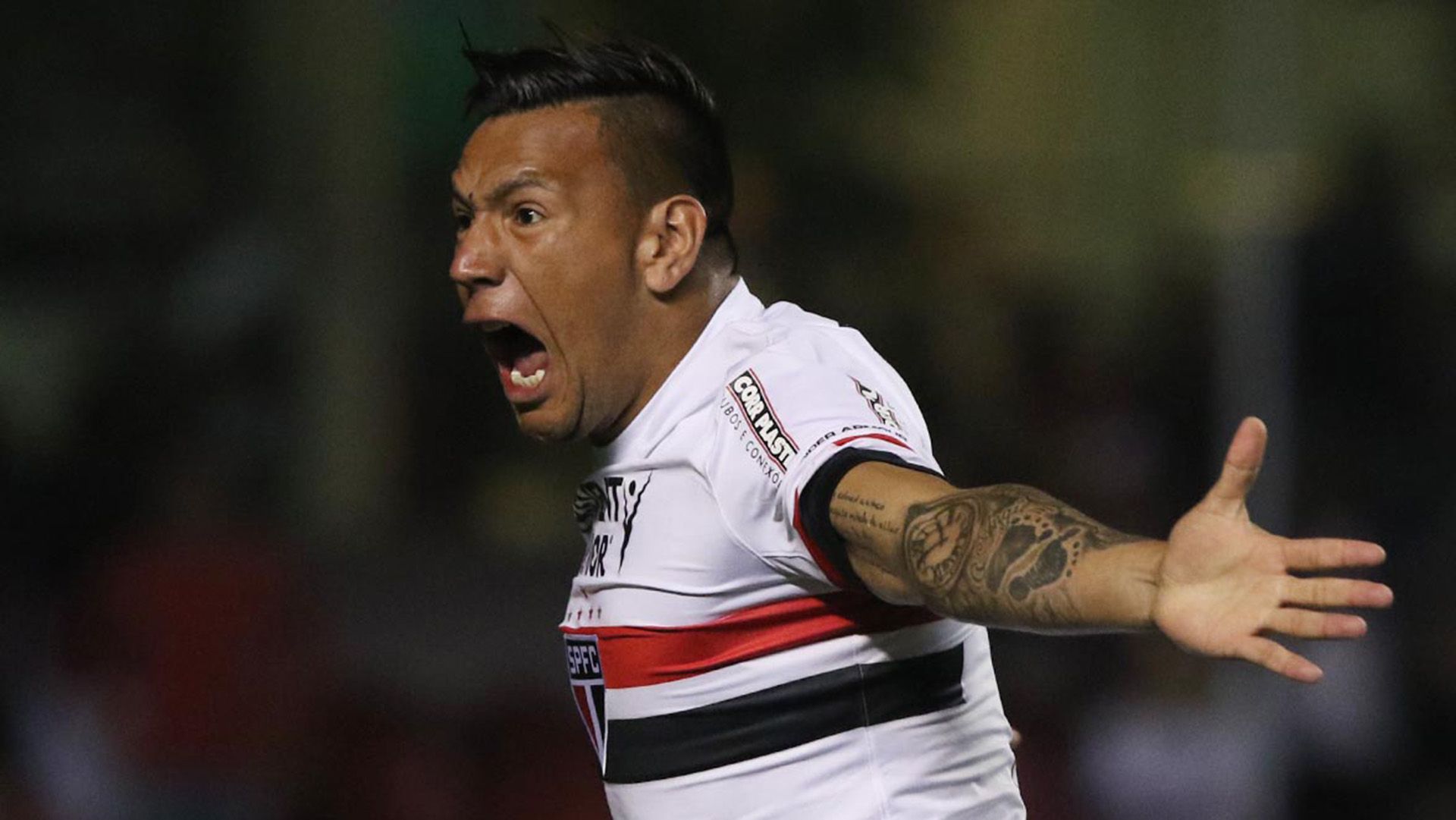 Andrés Chávez São Paulo Atlético-MG Brasileirão 04082016