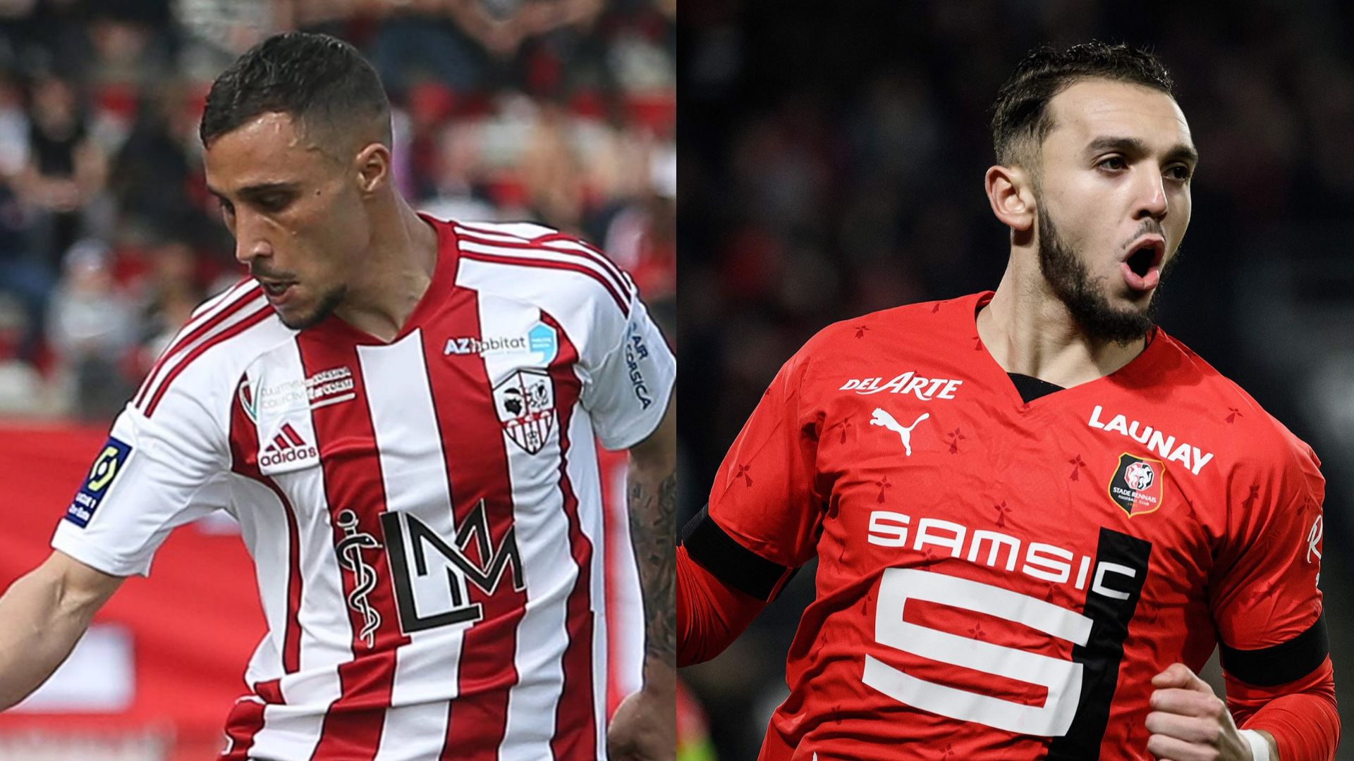 AC Ajaccio Stade Rennais Rennes Ligue 1