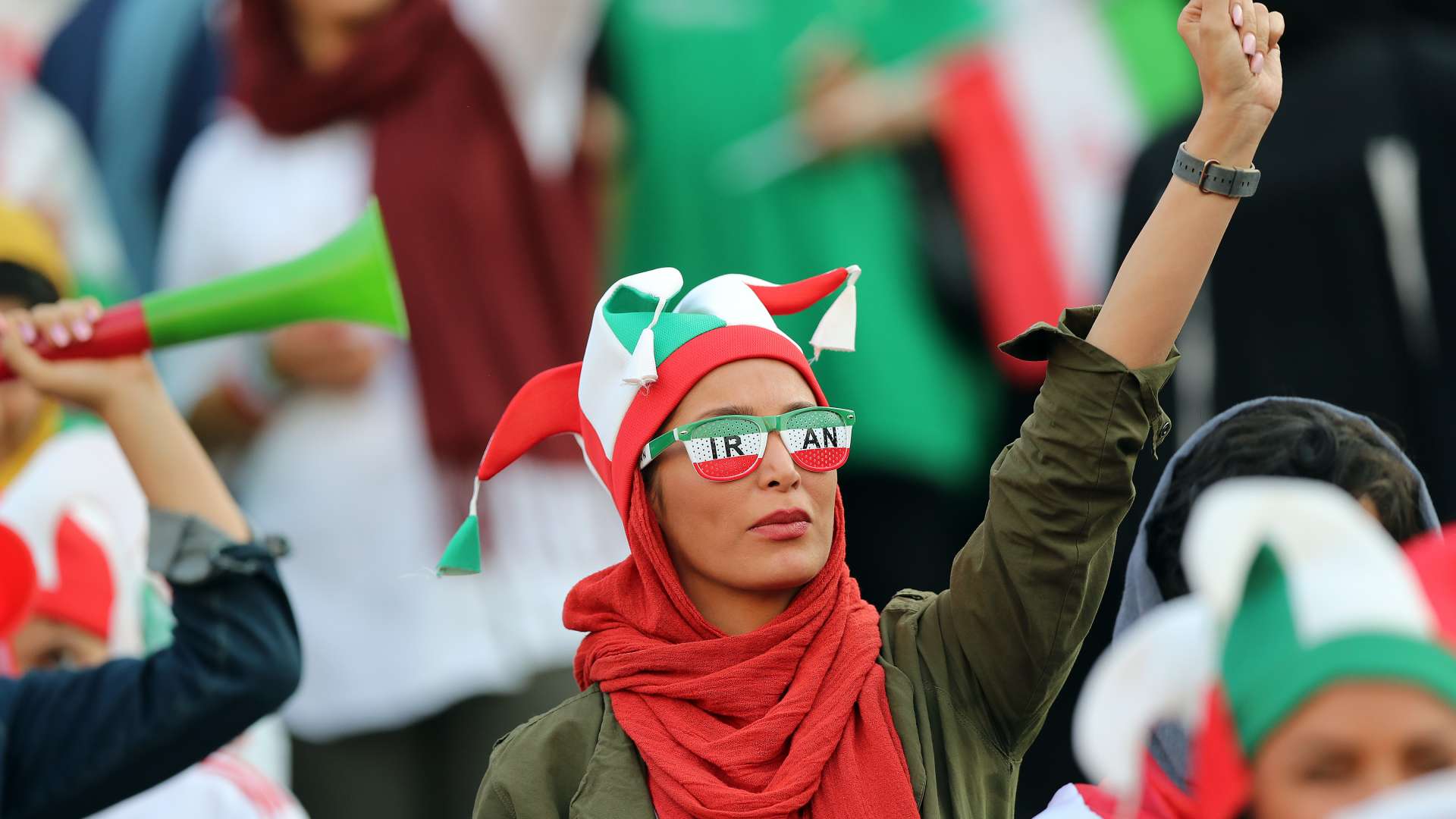 Supportrice iranienne