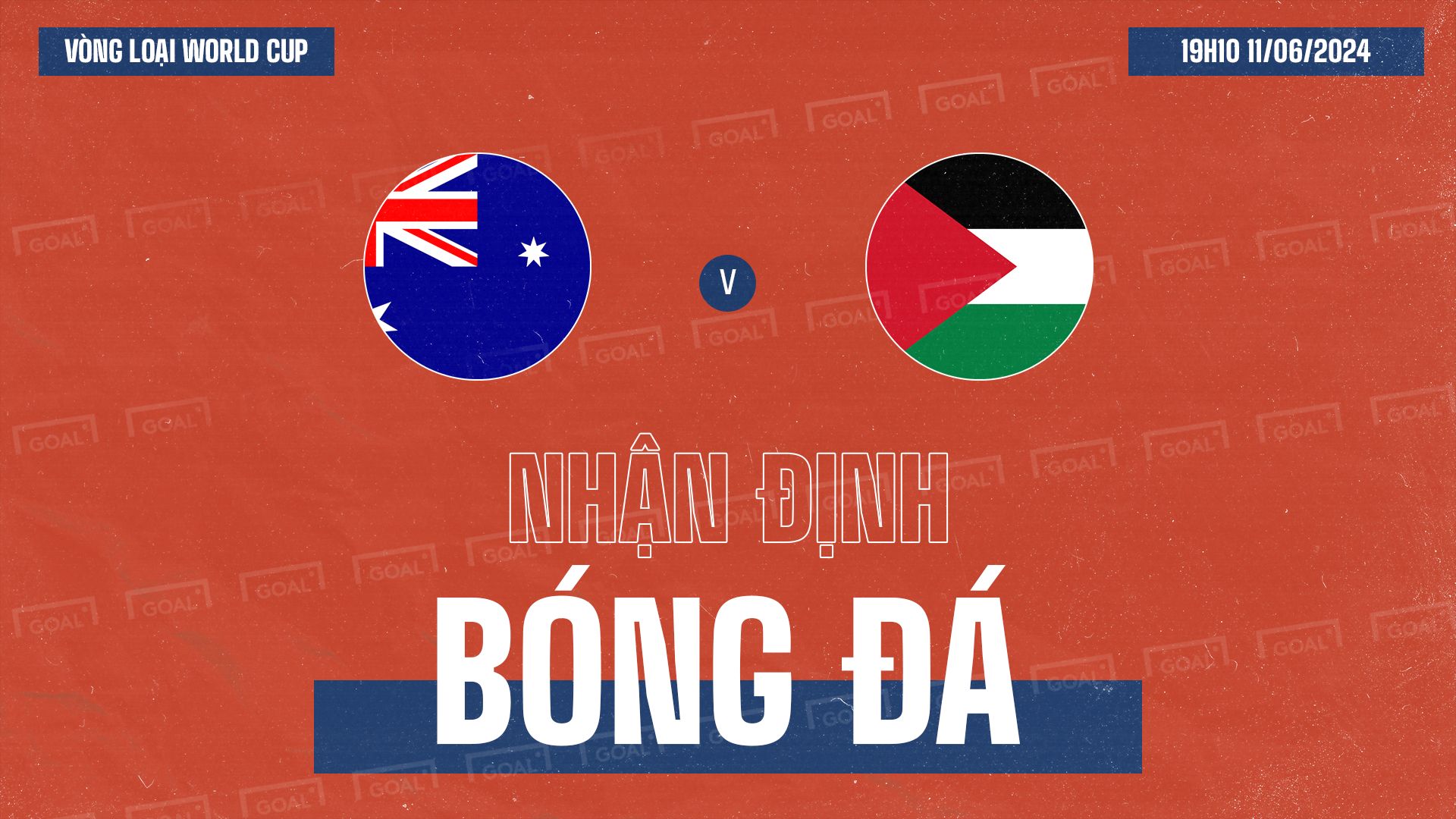 Australia vs Palestine World Cup Qualifying 2024 GFX